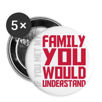 you would understand quote - Buttons large 2.2''/56 mm (5-pack) - white - Front