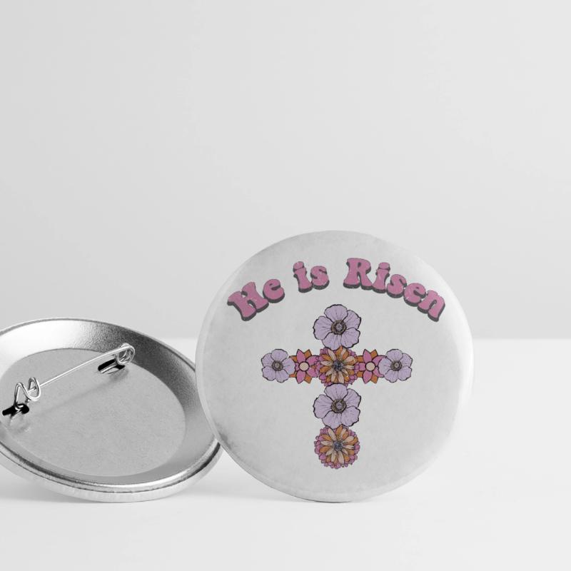 Happy Easter Easter Easter Egg Easter Celebration Easter Buttons large 2.2''/56 mm (5-pack)