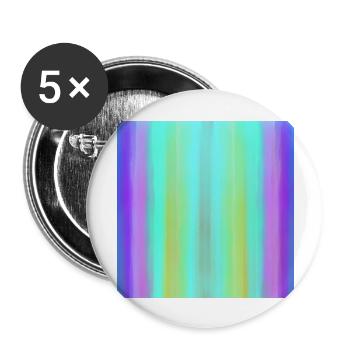 Farben ByRino - Buttons groß 56 mm (5er Pack) - Weiß - Vorne