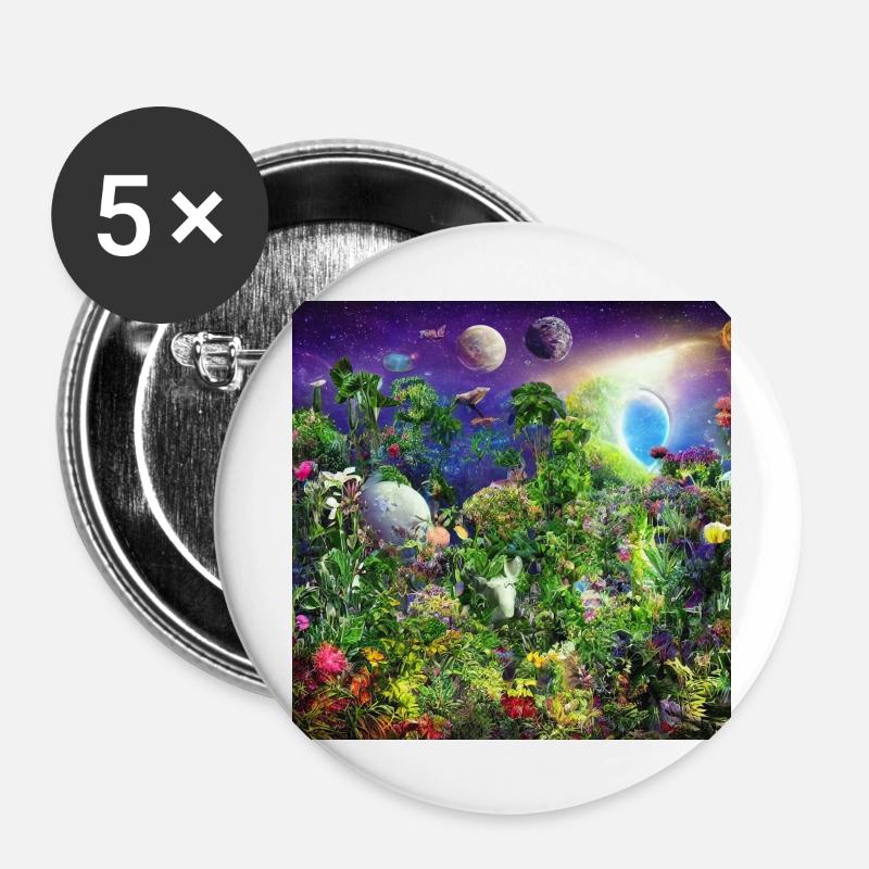 Dreamylife V4 - Buttons large 2.2''/56 mm (5-pack) - white