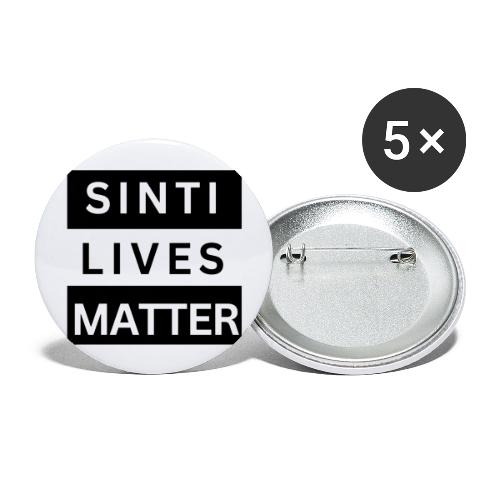 Sinti Lives Matter - Buttons groß 56 mm (5er Pack)