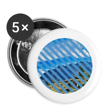 Alps Circle Hiking Mountains Gift Photo Holiday - Buttons large 2.2''/56 mm (5-pack) - white - Front
