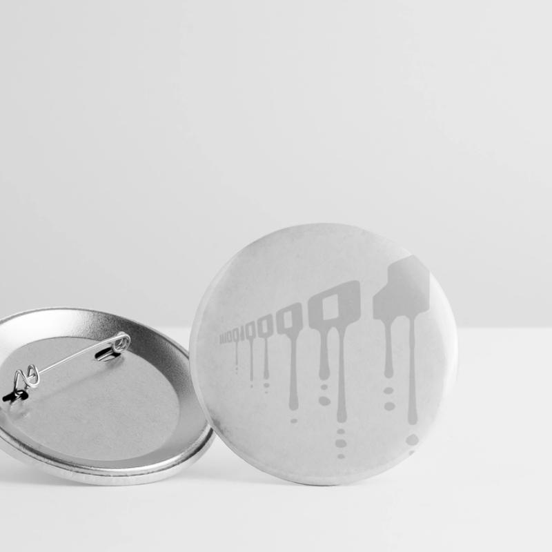 Binär Code Programm Sprache Buttons groß 56 mm (5er Pack)