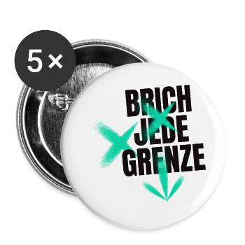20230117 200533 0000 - Buttons groß 56 mm (5er Pack) - Weiß - Vorne