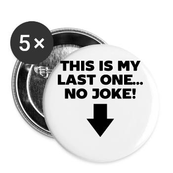 Déclaration de ventre de bébé enceinte Bonheur familial Maman - Lot de 5 grands badges (56 mm) - blanc - Devant
