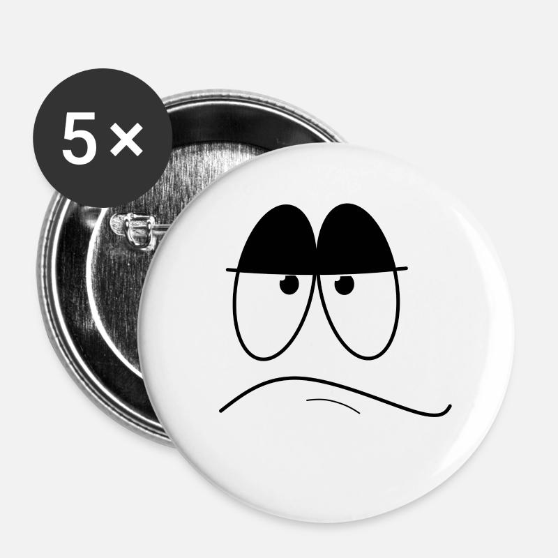 Muffle - Buttons large 2.2''/56 mm (5-pack) - white
