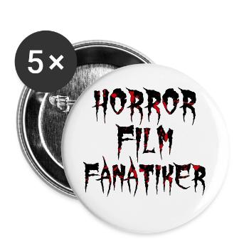 Kinoabend Movies Statement Kino Nacht Filme - Buttons groß 56 mm (5er Pack) - Weiß - Vorne