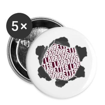 computer humour hacking code bday equestrian geek - Buttons groß 56 mm (5er Pack) - Weiß - Vorne