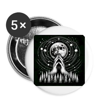 Gardiens galactiques - Lot de 5 grands badges (56 mm) - blanc - Devant