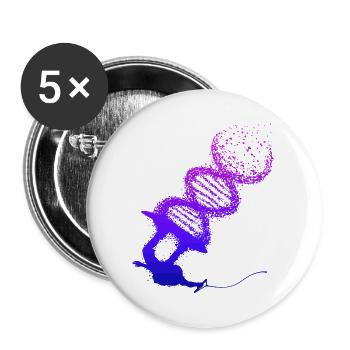 Stunt, Water Sports, Wakeboard, Surfing, Surfing - Buttons large 2.2''/56 mm (5-pack) - white - Front