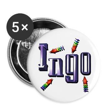 ingo2 - Buttons large 2.2''/56 mm (5-pack) - white - Front
