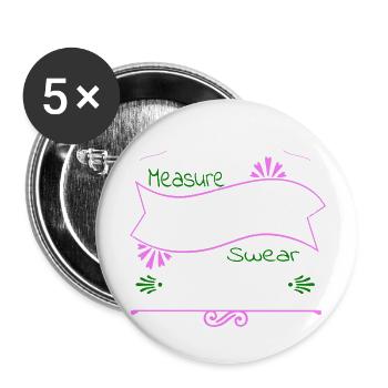 Sexy Carpenter Tshirts Union Carpenter - Buttons large 2.2''/56 mm (5-pack) - white - Front