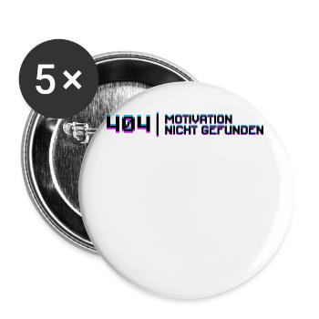 Developer Code Debug Statement Entwickler Dev - Buttons large 2.2''/56 mm (5-pack) - white - Front