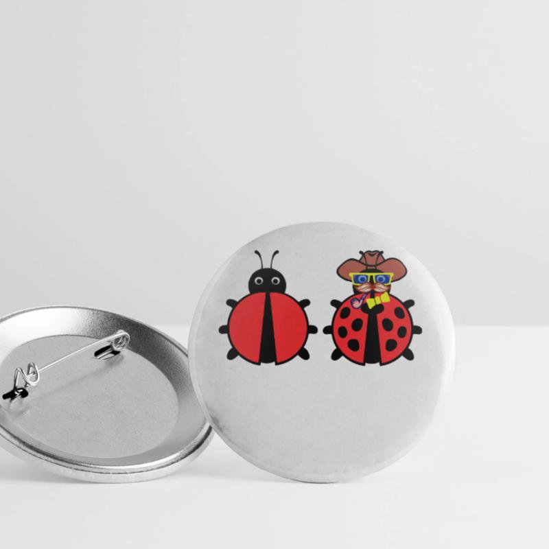 Bugs Debug Developer Bugfixing Programmer Buttons large 2.2''/56 mm (5-pack)