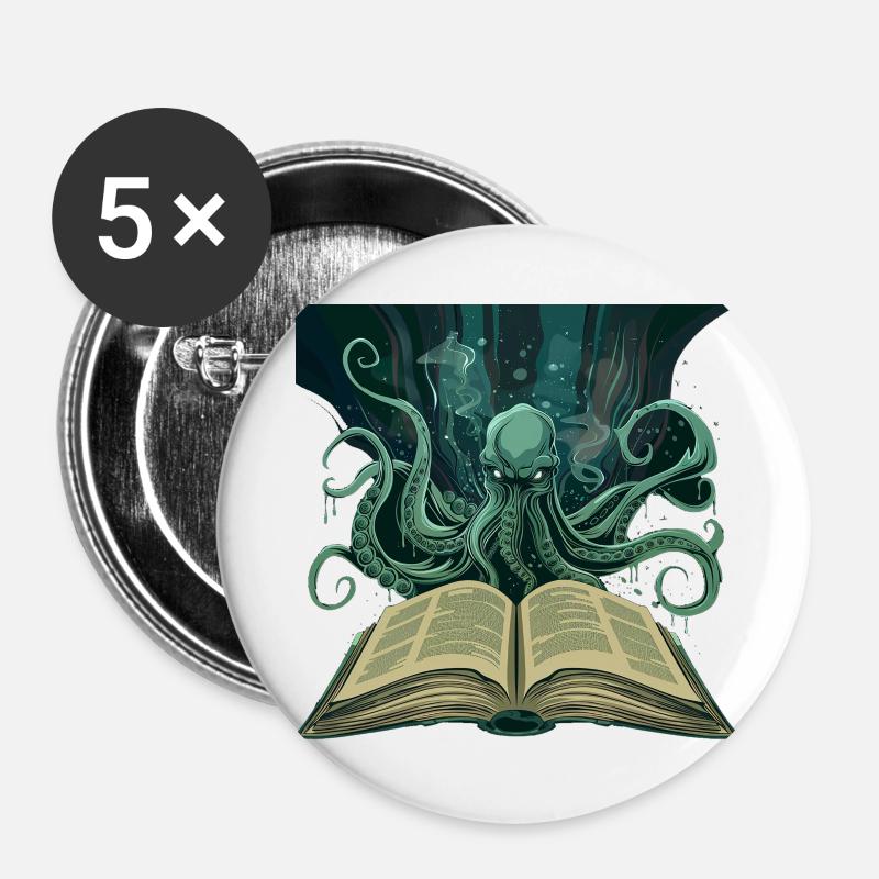 book - Buttons large 2.2''/56 mm (5-pack) - white