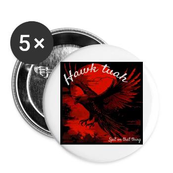 The Hawk Tuah Eagle - Buttons large 2.2''/56 mm (5-pack) - white - Front