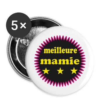 Best Granny - Buttons large 2.2''/56 mm (5-pack) - white - Front