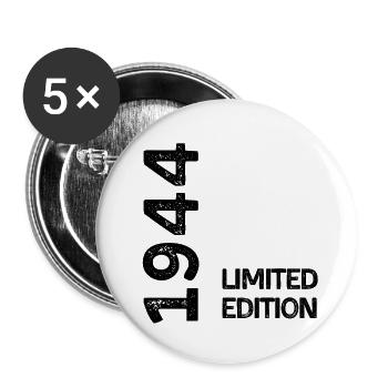 1944 Limitierte Auflage - Buttons groß 56 mm (5er Pack) - Weiß - Vorne