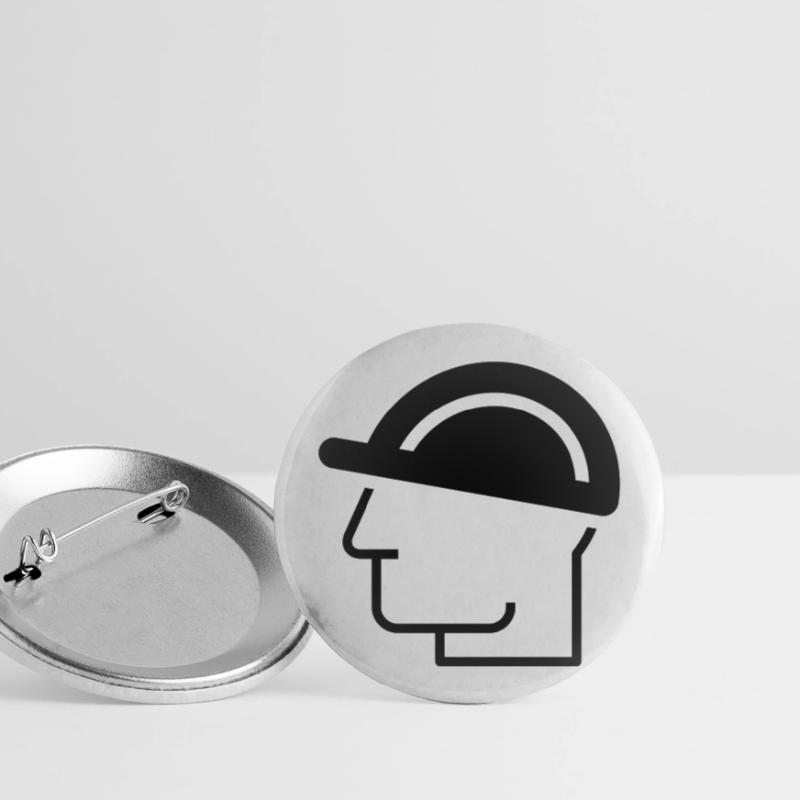 Construction Manager Helm Construction Site Construction Worker Construction Buttons large 2.2''/56 mm (5-pack)