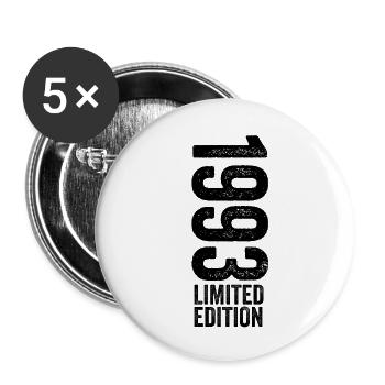 1993 Anniversary Gift 1993 Limited Edition 1993 - Buttons large 2.2''/56 mm (5-pack) - white - Front