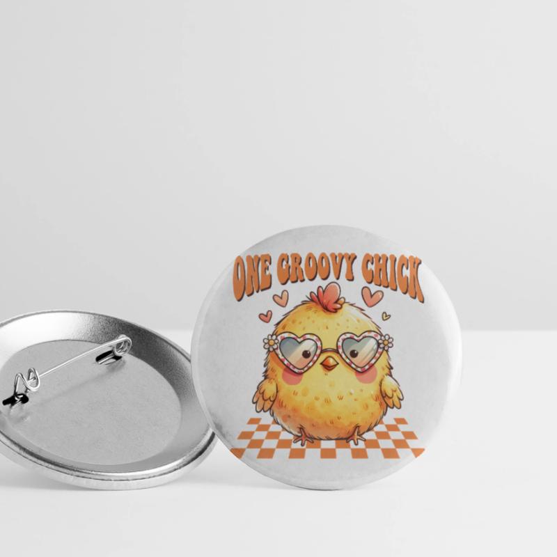 Easter Easter Bunny Easter Eve Easter Sunday Easter Egg Spring Buttons large 2.2''/56 mm (5-pack)