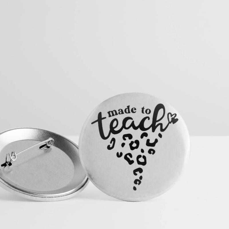 Fait pour enseigner l’inspiration de l’enseignant Lot de 5 grands badges (56 mm)