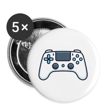 Gamepad for console gamepad - Buttons large 2.2''/56 mm (5-pack) - white - Front