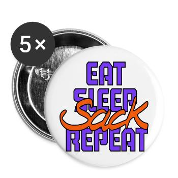 ESSR2 - Buttons large 2.2''/56 mm (5-pack) - white - Front