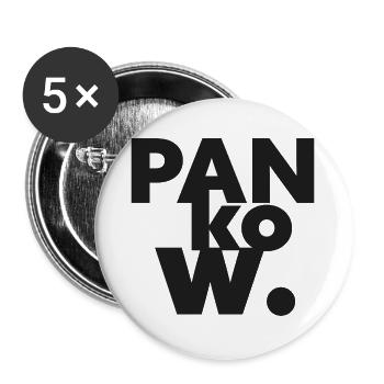 GIUDAN Berlin Collection: Pankow - Buttons large 2.2''/56 mm (5-pack) - white - Front