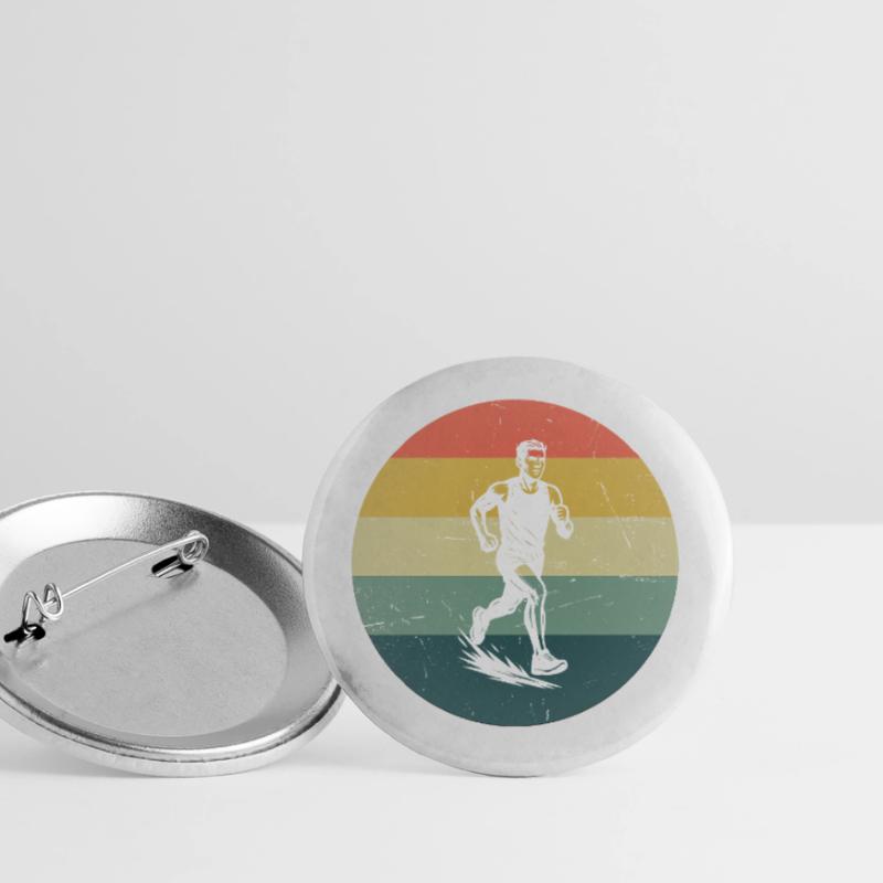 Conception de la course à puissance de course Lot de 5 grands badges (56 mm)