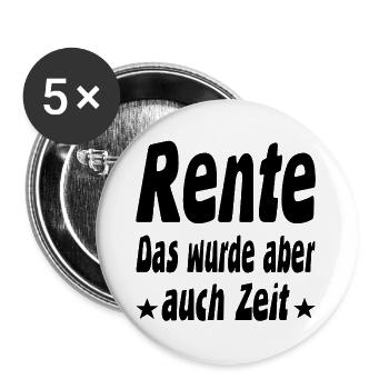 Pension - Buttons large 2.2''/56 mm (5-pack) - white - Front
