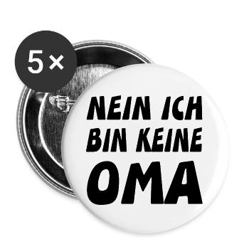 granny - Buttons large 2.2''/56 mm (5-pack) - white - Front