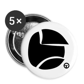 Form2 - Buttons large 2.2''/56 mm (5-pack) - white - Front