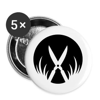 Gardener Hedge Trimmer Gardening - Buttons large 2.2''/56 mm (5-pack) - white - Front