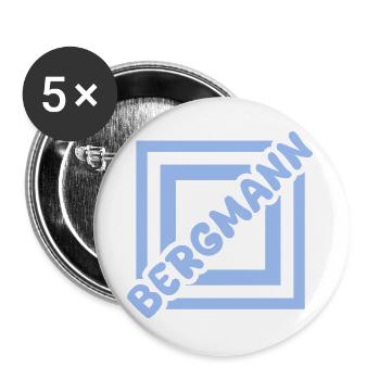 miner - Buttons large 2.2''/56 mm (5-pack) - white - Front