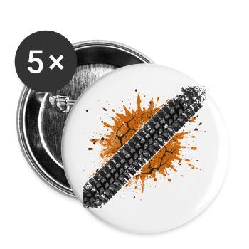 Offroad Reifenprofil Mud Splatter - Buttons groß 56 mm (5er Pack) - Weiß - Vorne