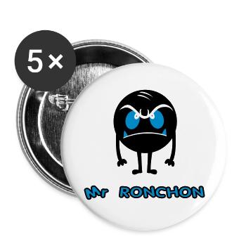mr_ronchon - Buttons large 2.2''/56 mm (5-pack) - white - Front