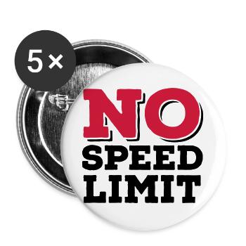 6061912 121780076 speed2 - Buttons large 2.2''/56 mm (5-pack) - white - Front