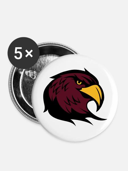 Eagle UK eu - Buttons large 2.2''/56 mm (5-pack) - white
