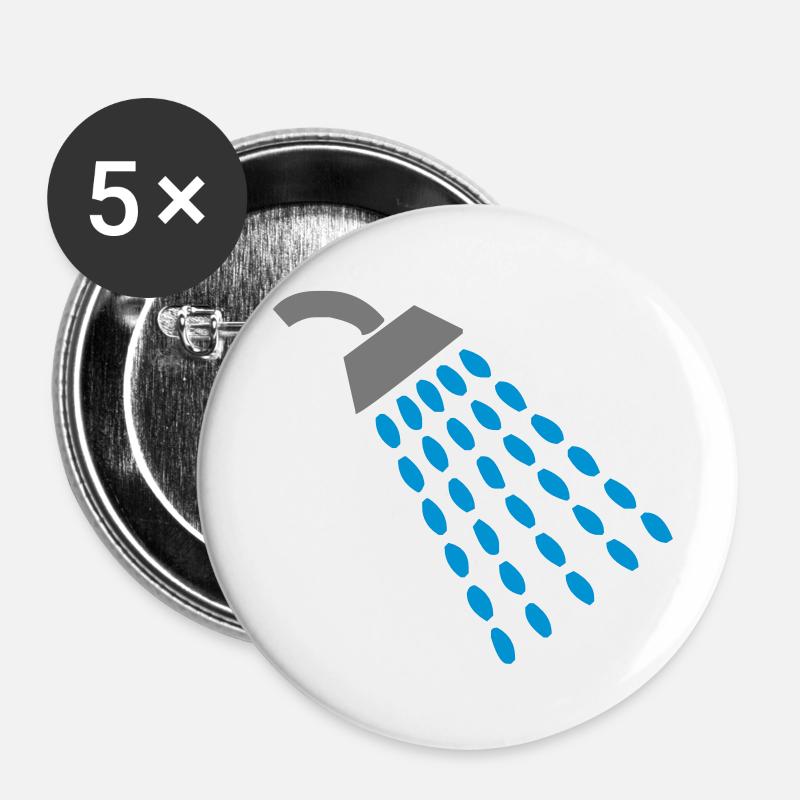 35_sign - Buttons large 2.2''/56 mm (5-pack) - white