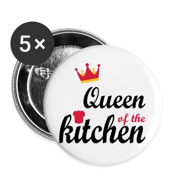 cooking - Buttons large 2.2''/56 mm (5-pack) - white - Front