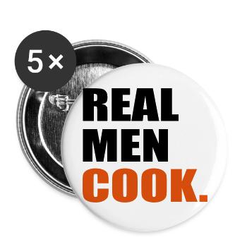 cook - Buttons large 2.2''/56 mm (5-pack) - white - Front
