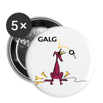 galg_oh - Buttons large 2.2''/56 mm (5-pack) - white - Front