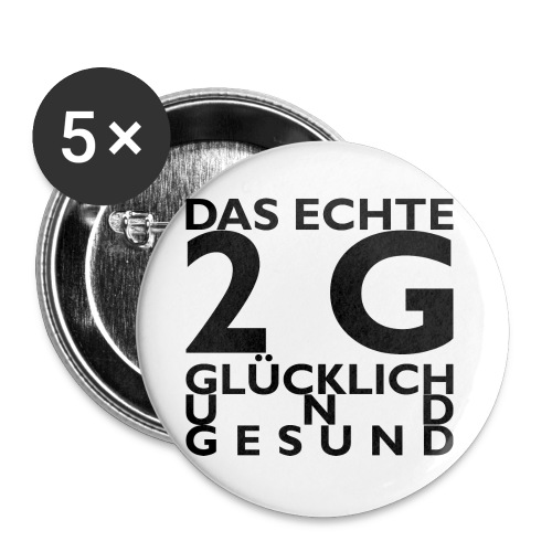 Resist 21.4 - Buttons groß 56 mm (5er Pack)