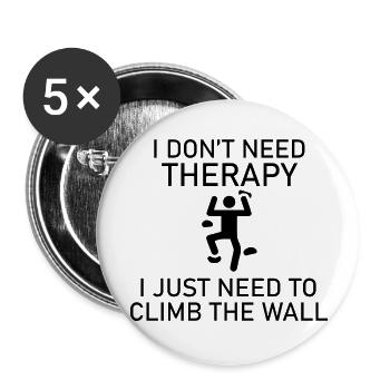 Bouldering Climbing Climbing - Buttons large 2.2''/56 mm (5-pack) - white - Front