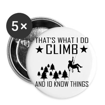 Bouldering Climbing Climbing - Buttons large 2.2''/56 mm (5-pack) - white - Front