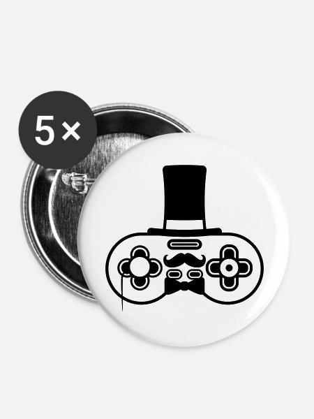 Sir alter Controller Retro - Buttons groß 56 mm (5er Pack) - Weiß