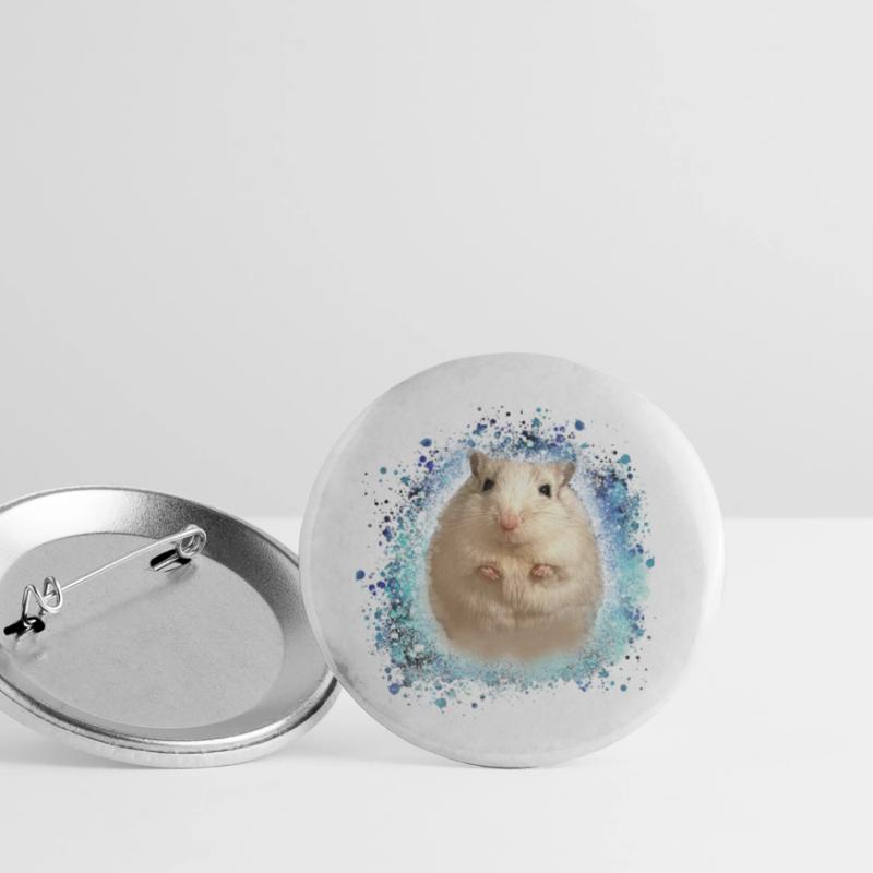 Springmaus,maus,graffiti,malerei,spitzmaus Buttons groß 56 mm (5er Pack)