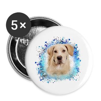 Cane Corso,Dog,Painting,Graffiti,Bulldog - Buttons large 2.2''/56 mm (5-pack) - white - Front