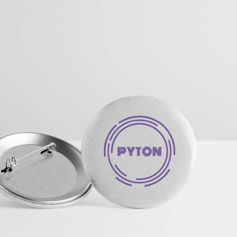 Python Lot de 5 grands badges (56 mm)